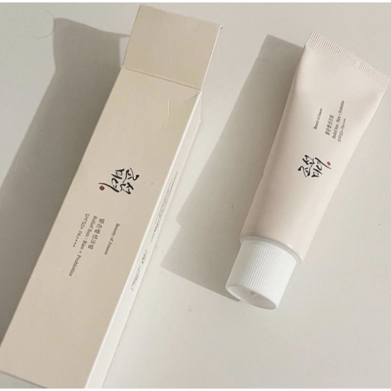 (ในไลฟ์ลด100฿)ของแท้*พร้อมส่ง*ส่งไว*Beauty of Joseon Relief Sun Rice Probiotics SPF50+ PA++++ 50 ml. กันแดดข้าว