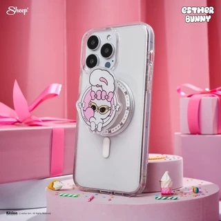 [Esther Bunny Limited Collection ] Griptok แบบกาวและแบบแม่เหล็ก สำหรับเคสiphoneและเคสมือถือทุกรุ่น มือจับมือถือ กาวแน่น
