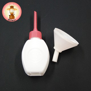 ชุดกระป๋องแอลกอฮอล์ + กรวยเติมน้ำมัน ตะเกียงเจ้าพายุ ตราผีเส…