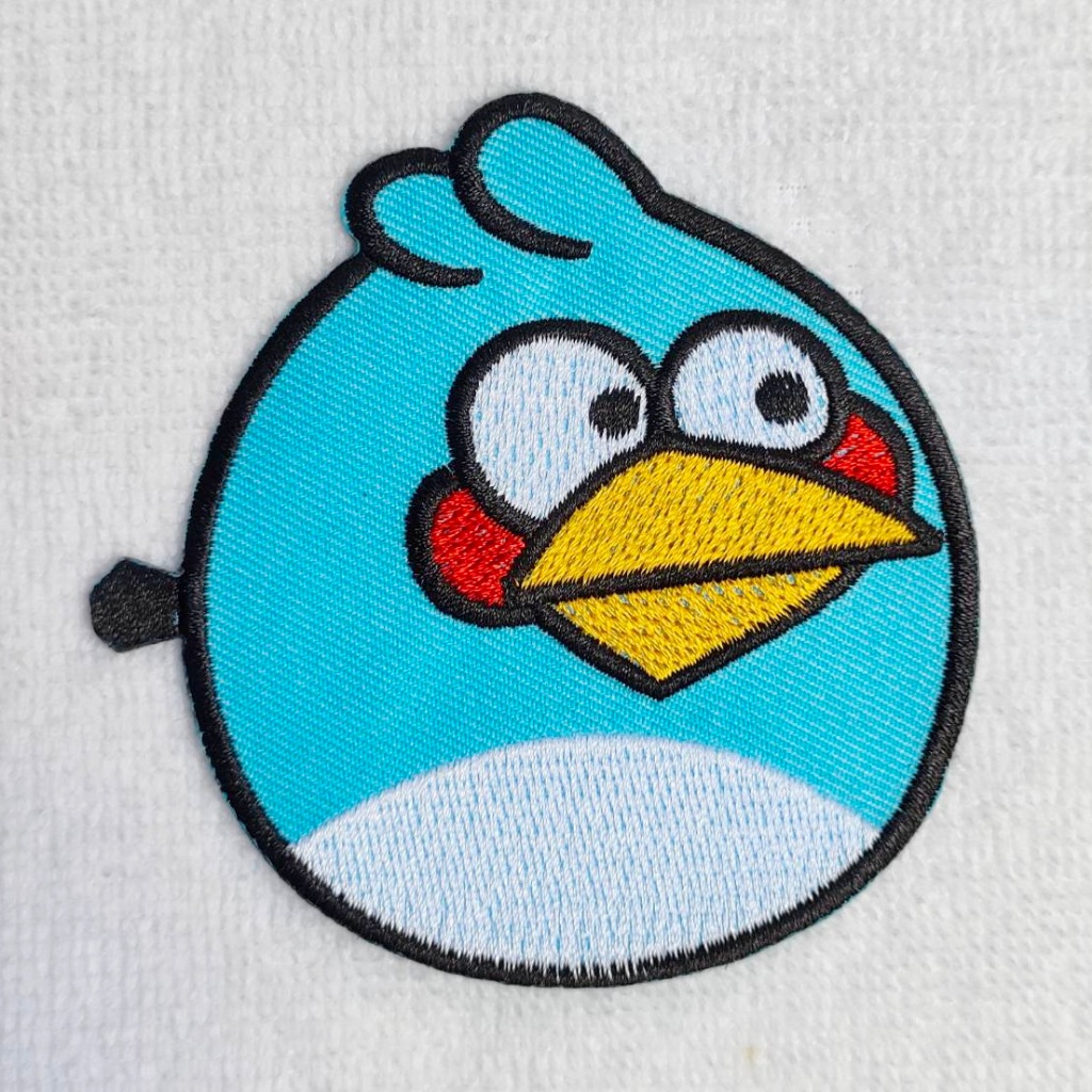 อาร์ม ตัวรีด อาร์มติดเสื้อ การ์ตูน ตุ๊กตา แองกรี้เบิร์ด Angry Birds เดอะบลูส์ The Blues Bird Patch เ
