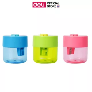 กบเหลาดินสอ Deli กบ กบเหลาดินสอแฟนซี สีพาสเทล สุดน่ารัก (คละสี 1 ชิ้น) เครื่องเขียน เครื่องเหลาดินสอ