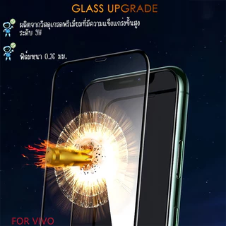 ฟิล์มกระจกVIVO เต็มจอ 9D ทุกรุ่น!Y11 Y100 Y15 Y17 Y19 Y20 vivo Y1S Y50 Y33S Y51A Y15a V19 V20 Y51S Y72 Y31 V21 V23e Y17S