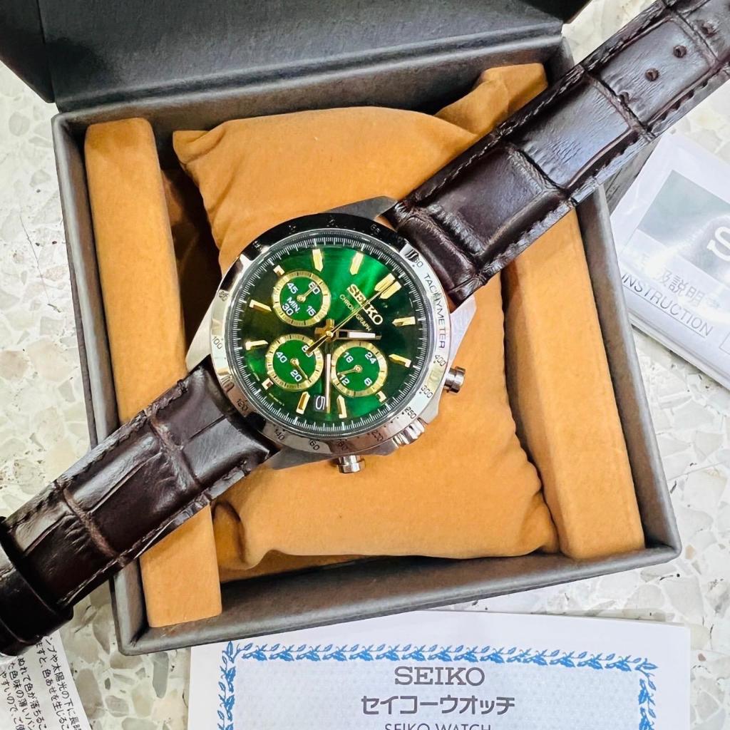 นาฬิกาข้อมือผู้ชาย SEIKO SPIRIT รุ่น SBTR017 (43mm)สินค้าของใหม่ ของแท้ รับประกันศูนย์ 1 ปี