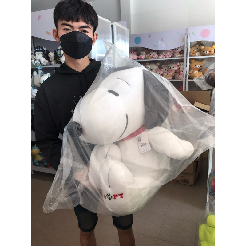 ตุ๊กตาสนูปปี้ สนูปปี้ snoopy นั่ง มีหลายขนาด