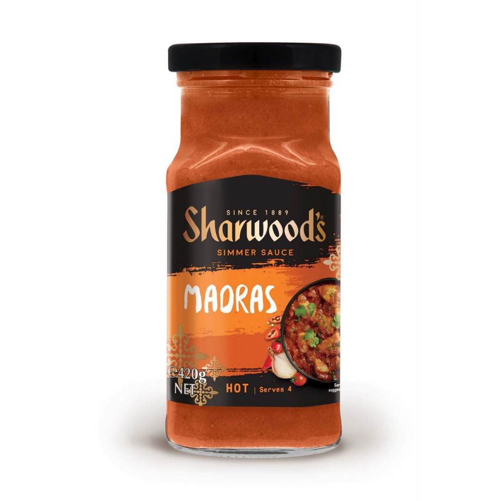 SHARWOODS Madras Cooking Sauce 420g INDIAN FOOD