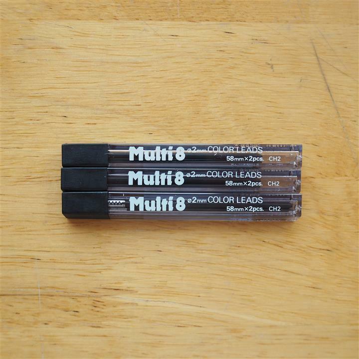 ไส้ดินสอสี Pentel Multi8 CH2