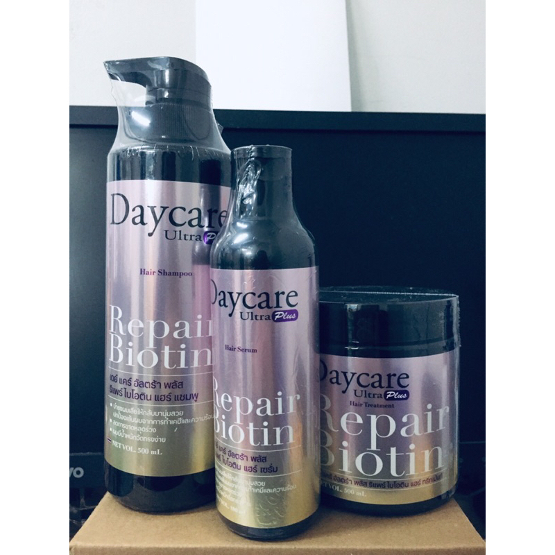 Daycare ultra plus herbs repair biotin เดย์แคร์ อัลตร้า พลัส รีแพร์ ไบโอติน แฮร์