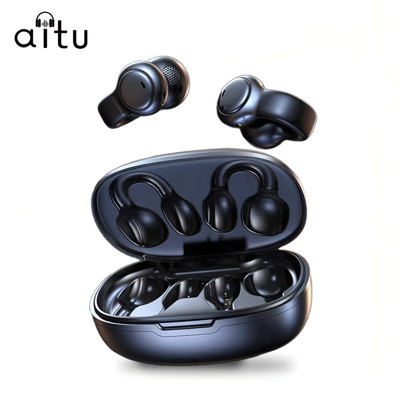 Aitu M30 ชุดหูฟังอินเอียร์ บลูทูธ 5.3 ลดเสียงรบกวน สําหรับเล่นกีฬา เล่นเกมHIFI Ios, Androidสวมใส่สบายไม่เจ็บหู ไม่ดีเลย์