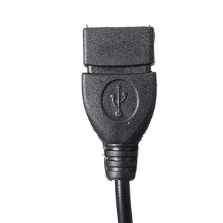 3 . 5 มม. Male Audio Aux - In - Track To Usb 2 . 0 Type A Female Otg C 26 อะแดปเตอร์เชื่อมต่อสายเคเบิ้ล สินค้าไม่รับคืน