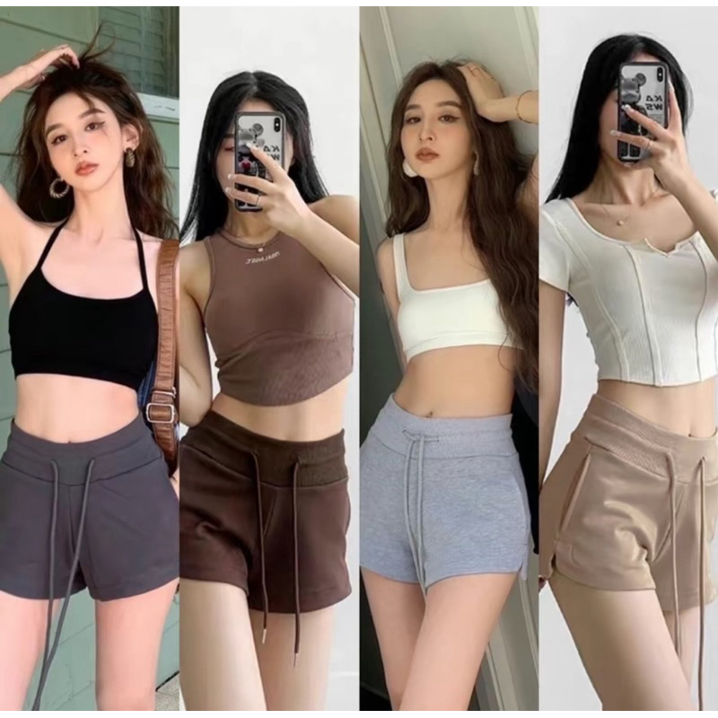 #613 กางเกงขาสั้นเกาหลีเกาใจ ป้ายkeltis  ใส่เท่ห์ เซ็กซี่ เนื้อผ้าใส่สบาย