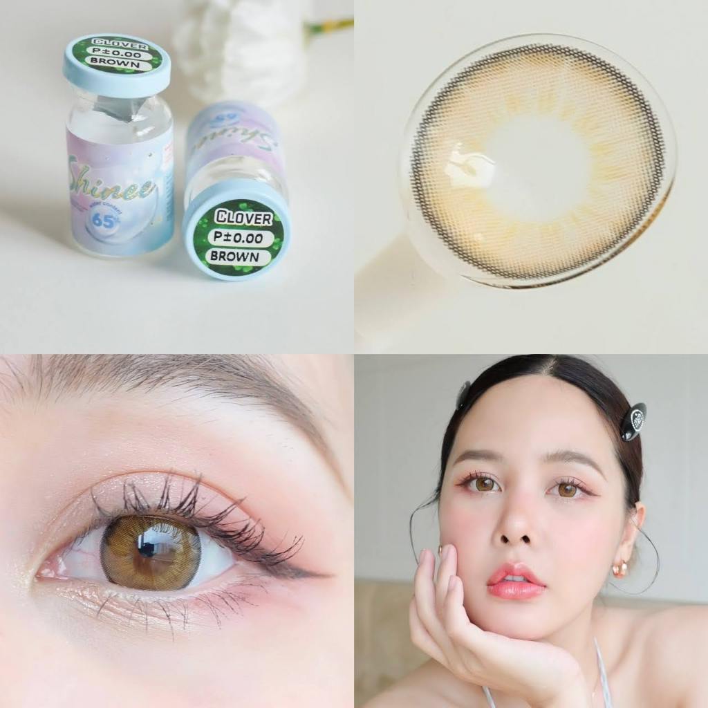 🔥 คอนแทคเลนส์ ✨ขนาดบิ๊กอาย ✨ Clover (Shinee)