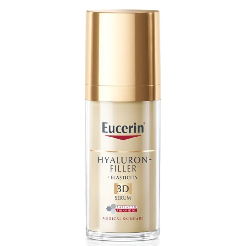 Eucerin Hyaluron Filler + Elasticity 3d Serum 30g เติมริ้วรอยลึก