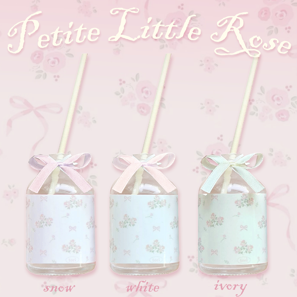 TORIAROMA | Petite Little Rose SS Diffuser 🎀🌹💕 ก้านไม้หอม อัพเกรดห้องให้น่ารักสไตล์เกาหลี หอมฟุ้ง 50ml. นาน 1 เดือน