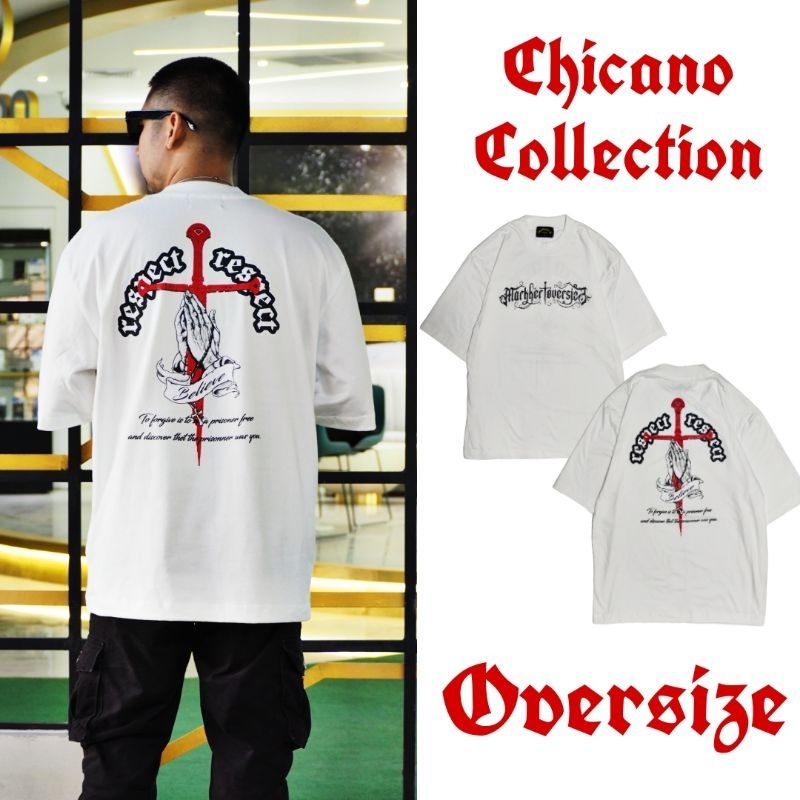 เสื้อยืด Premium Oversize T-Shirt - รุ่น MARKKER Chicano
