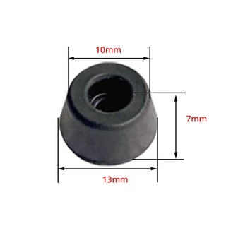 (ราคา/1 ชิ้น)ยางรองใต้ตู้ลำโพง วัสดุ PVC เกรดดี อะไหล่เครื่องเสียงพกพา ยางรองลำโพง diy
