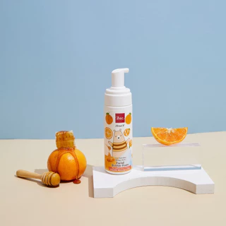 [1 แถม 1] HONEI V BSC โฟมมูสล้างหน้า BUBBLE FOAM 160ml. สูตรน้ำผึ้ง & วิตามินซี ผิวกระจ่างใส เปล่งประกาย