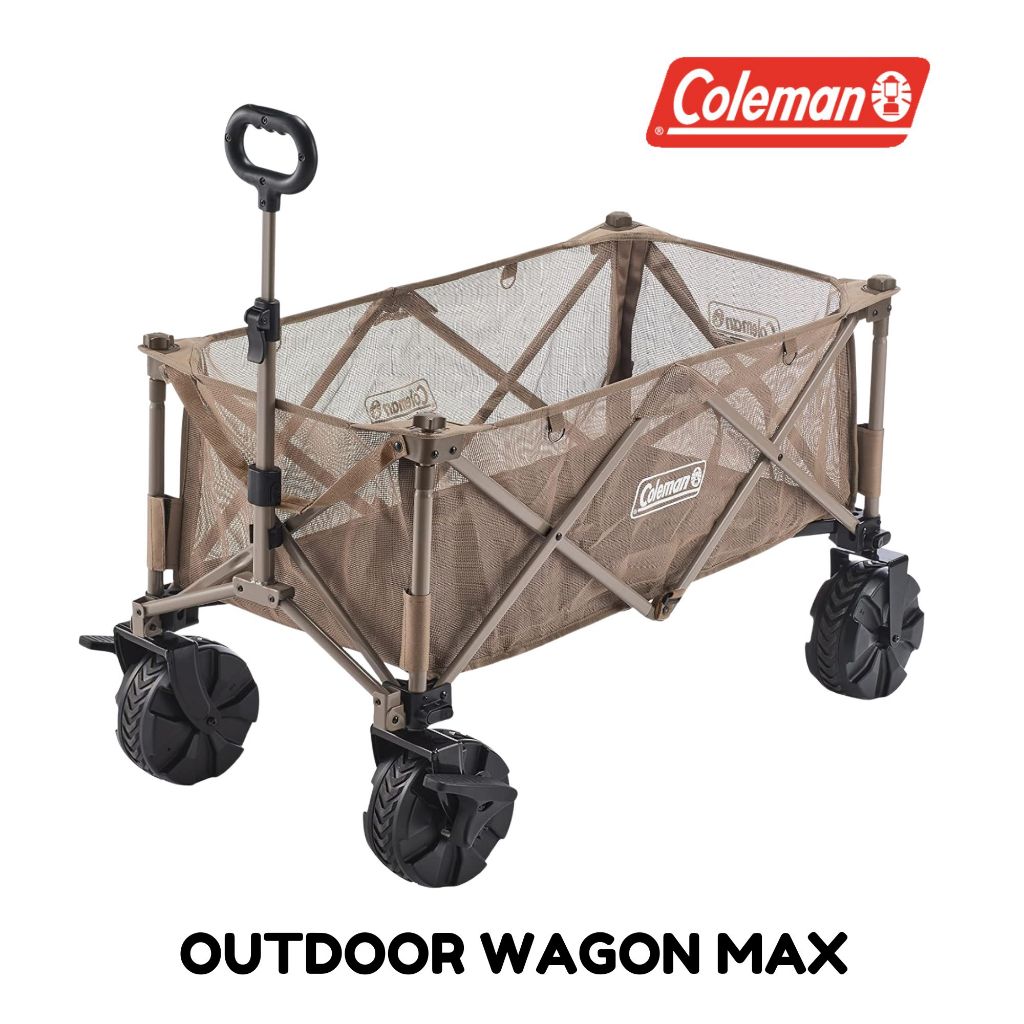 รถเข็น Coleman Outdoor Wagon Max (รุ่นถอดล้อได้) พร้อมส่ง