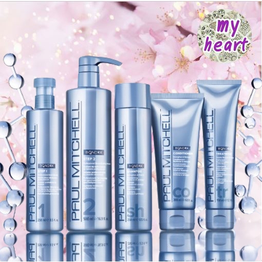 Paul Mitchell Bond RX Shampoo/Conditioner/Treatment ซ่อมแซมเพื่อรักษาพันธะให้แข็งแรง