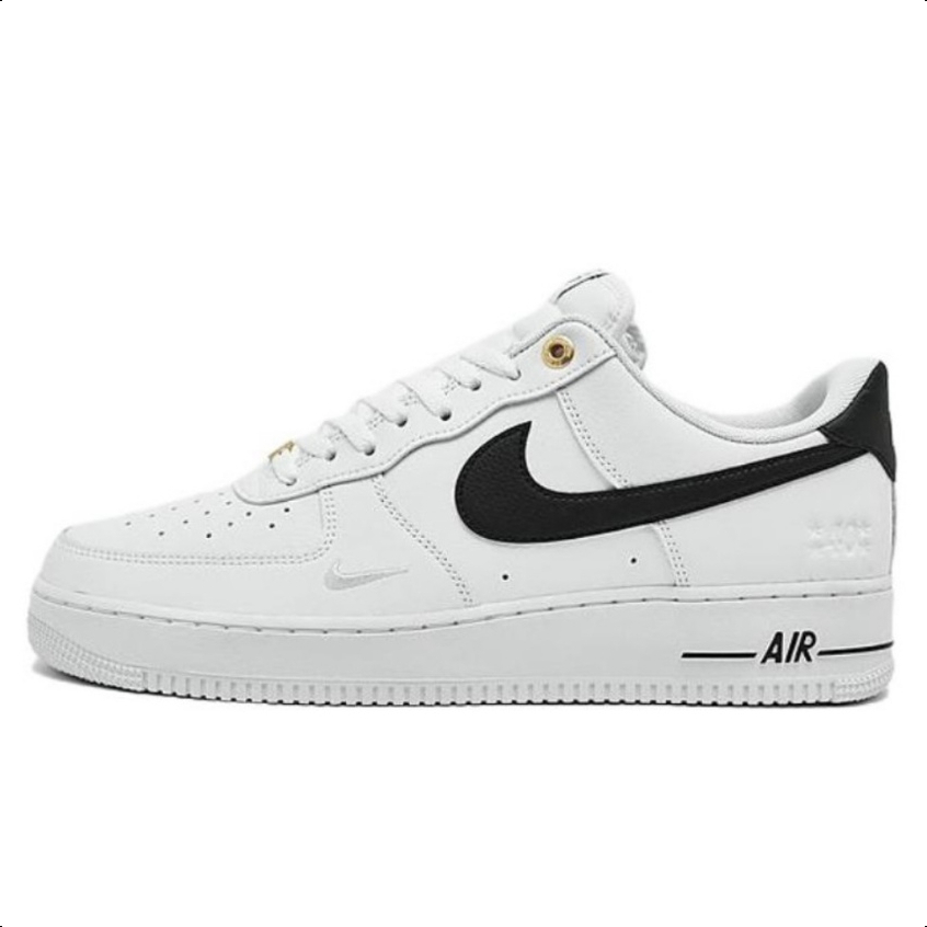 NIKE Air Force 1 Low se White Black รองเท้าผ้าใบ Air force 1
