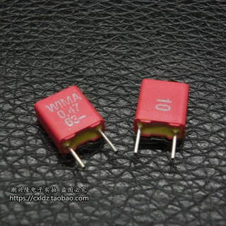 ของแท้จากโรงงาน WIMA เยอรมัน WIMA 0.47 uf50v 63V/474/NF เกรด ออดิโอ ตัวเก็บประจุแบบมี สต๊อกในไทย