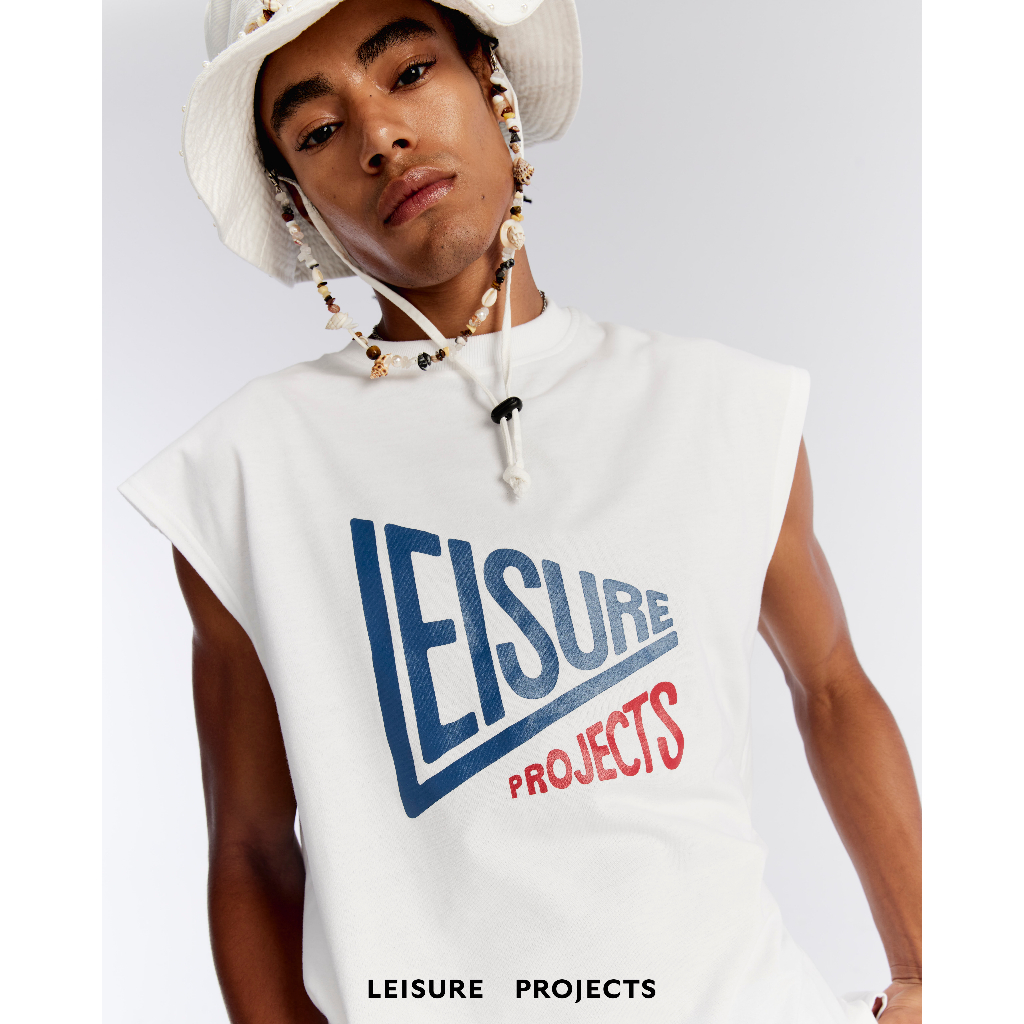 (LEISURE PROJECTS) NEW ICON LEISURE FLAG SLEEVELESS T-SHIRT