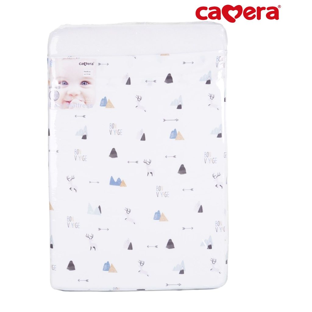 พร้อมส่ง เบาะฟองน้ำแน่นกันน้ำใยตาข่าย เปลเพน CAMERA 65*95*7.5 และ 70*105*7.5cm