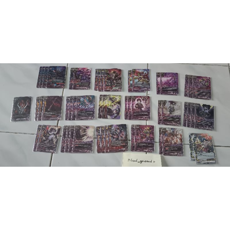 Buddyfight เด็คมังกรปีศาจ666คริ พร้อมเล่น พร้อมสลีป มีอะไหล่