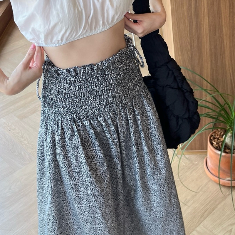 NACRE DRESS - THANAN.CLOSET เดรสสั้นสายเดี่ยว/เกาะอก/กระโปรง