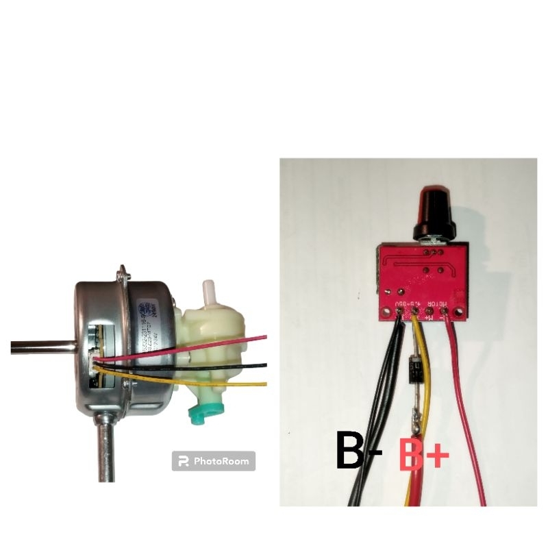 มอเตอร์บัสDc12/24vมอเตอร์พัดลมDc+PWM