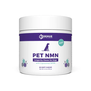 NMN For Dogs (60 เม็ด) อาหารเสริมชะลอวัยสำหรับสุนัข เพื่อชีวิตที่ยืนยาวของน้องหมาที่คุณรัก