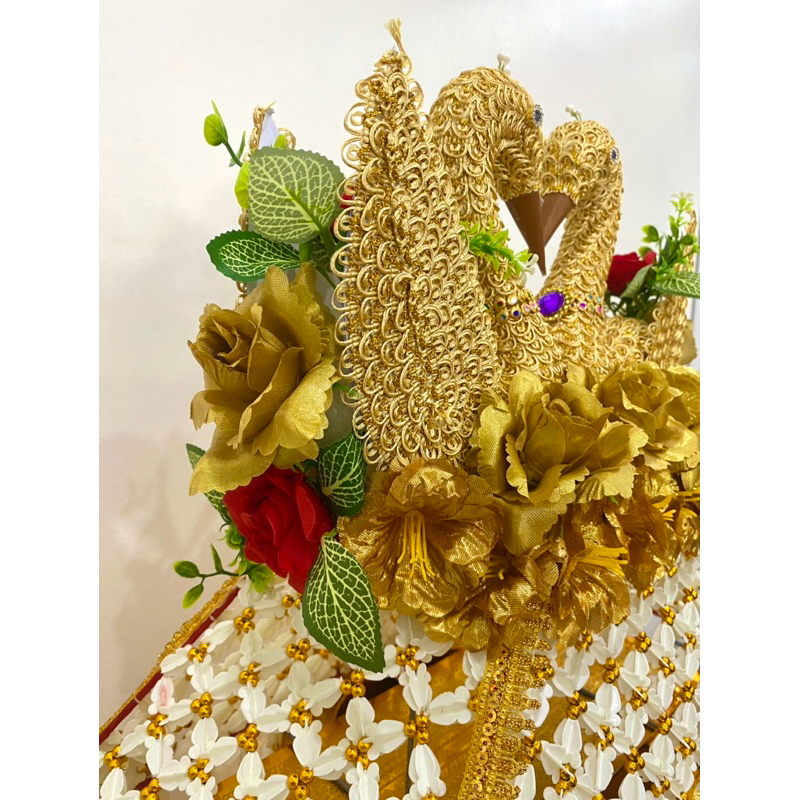 (1ชุด/ออเดอร์)ครอบไตร นกยูงคู่ งานบวช ทอดกฐิน(ราคาตามตัวเลือกสินค้า)น - รูปที่ 7