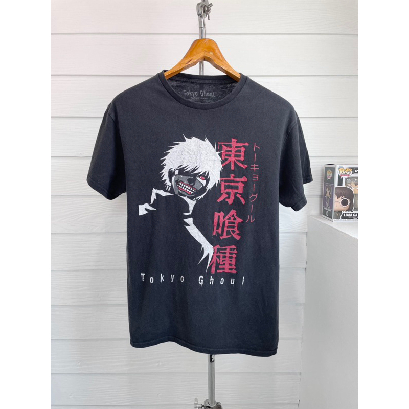 เสื้อยืดอนิเมะมือสอง TOKYO GHOUL (2015) Size M มือ2