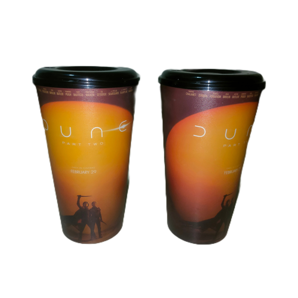 แก้วน้ำเมเจอร์ลาย ดูน 2 (Dune 2) แก้วน้ำโรงหนังจาก Major Cineplex 44oz. (ของใหม่ไม่ผ่านการใช้งาน)