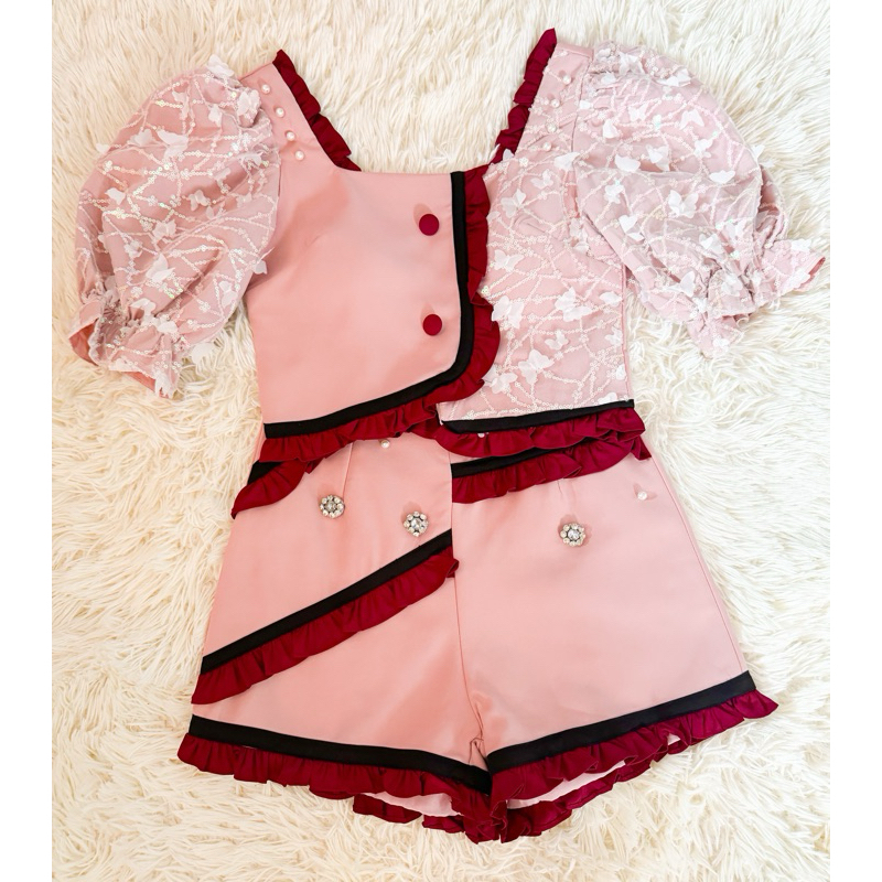 🌷ส่งต่อ ชุดเช็ต Maria diamond มือสองไซส์XS