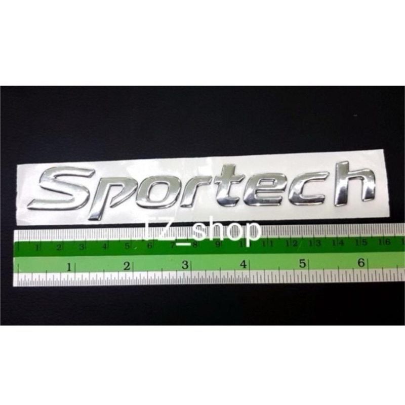 โลโก้ sportech ของรถ nissan