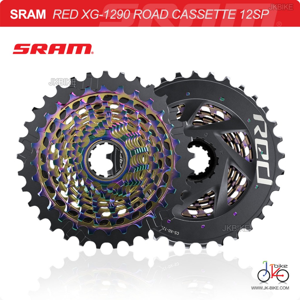 เฟืองจักรยานเสือหมอบ 12สปีด SRAM RED XG-1290 ROAD CASSETTE 12SPEED