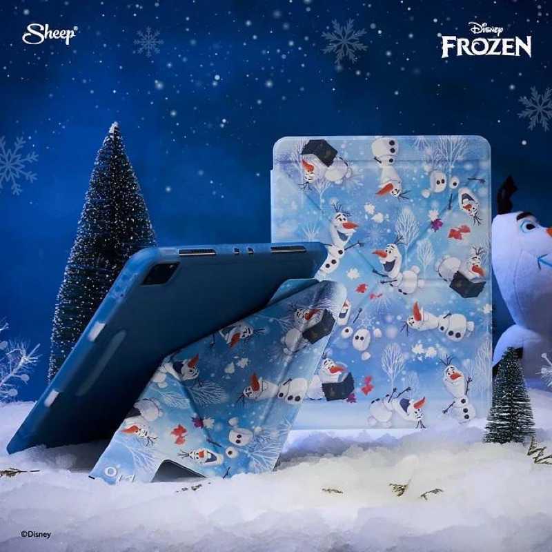 (มือสอง) เคสไอแพด Applesheep ลาย olaf รุ่น 11pro แบบ origami สภาพ99% พร้อมกล่อง