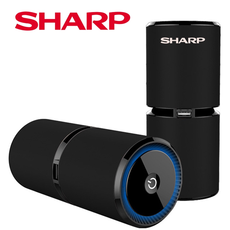 SHARP เครื่องฟอกอากาศ เครื่องฟอกอากาศในรถยนต์ PM2.5 ไอออนลบ กำจัดกลิ่น ดับกลิ่น ควัน กลิ่น น้ำมันหอมระเหย รสชาติสุทธิ ฆ่