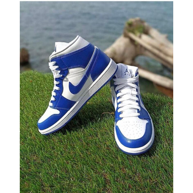 Air Jordan 1 Low Mid (SE) “Hyper Royal White & Blue”  6UK / 8.5US