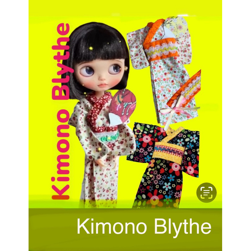ชุด กีโมโน kinono cloth blythe doll