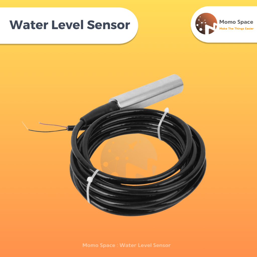 Water Level Sensor เซนเซอร์วัดแรงดันน้ำแบบจุ่ม วัดระดับน้ำในท่อน้ำหรือถังน้ำ ซึ่งมีการออกแบบมาเพื่อตรวจวัดระดับของนํ้า