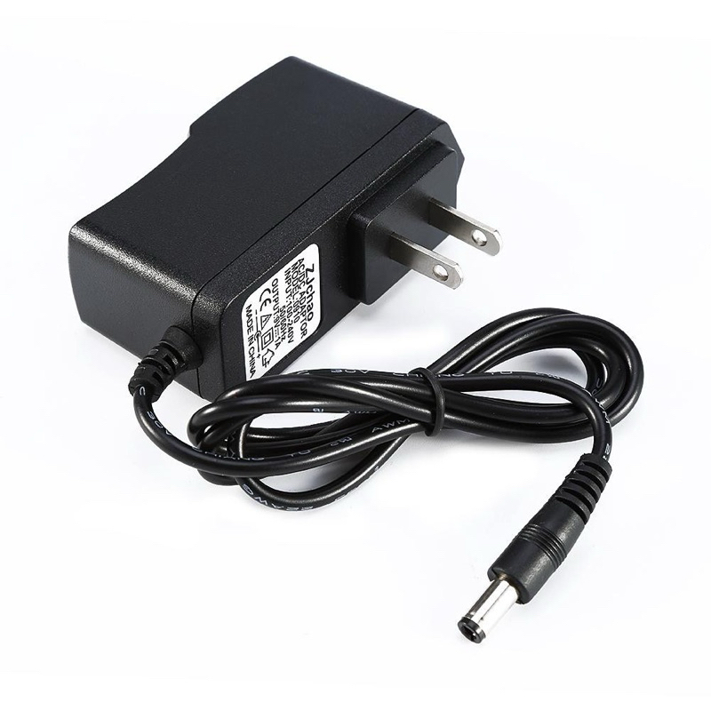 AC to DC อะแดปเตอร์ Adapter 9V 1A 1000mA (ขนาดหัว 5.5x2.5 มม.)