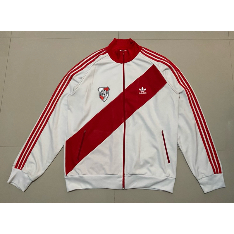 เสื้อแจ็กเก็ตแขนยาว adidas  ทีม river plate