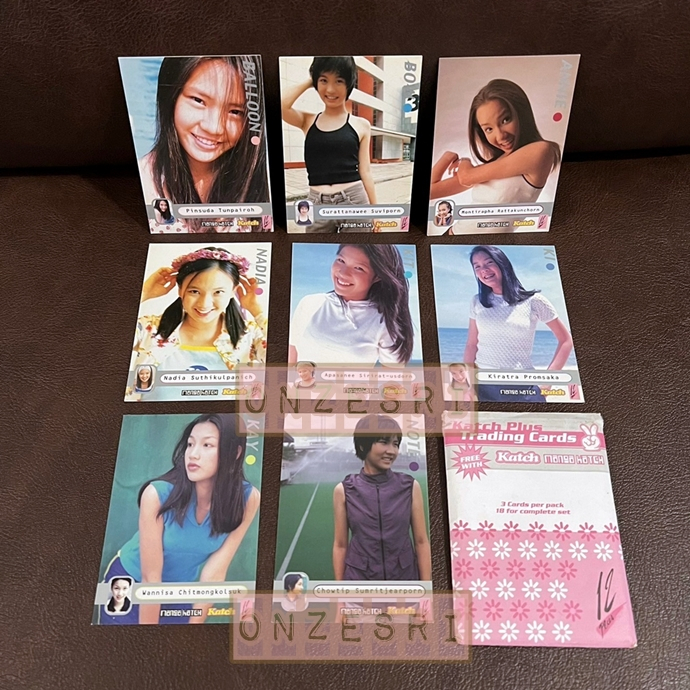 การ์ดสะสม Katch Plus Trading Cards จากนิตยสาร Katch & Manga Katch (Dojo City)