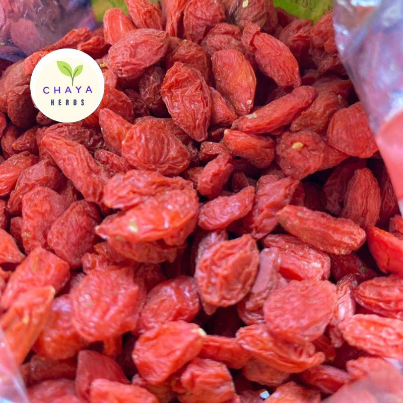 เก๋ากี้ เก๋ากีเแดงเม็ดใหญ่ หวานอมเปรี้ยวนิดๆ อร่อย ขนาด 100g-500g