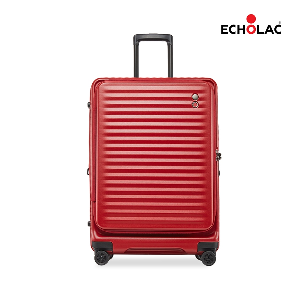 Echolac กระเป๋าเดินทางเปิดฝาหน้า รุ่นเซเลสตร้า (Celestra PC183FA) : สีแดง