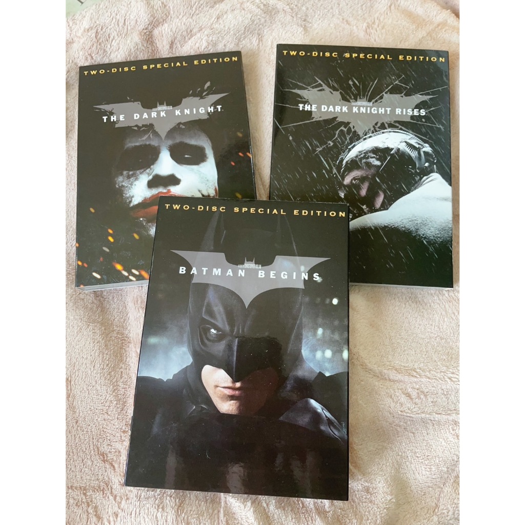 DVD Batman 2-DISC Special Edition Set ชุด 3 ภาค Batman Begins / The Dark Knight / The Dark Knight Rises (รวม 6แผ่น)