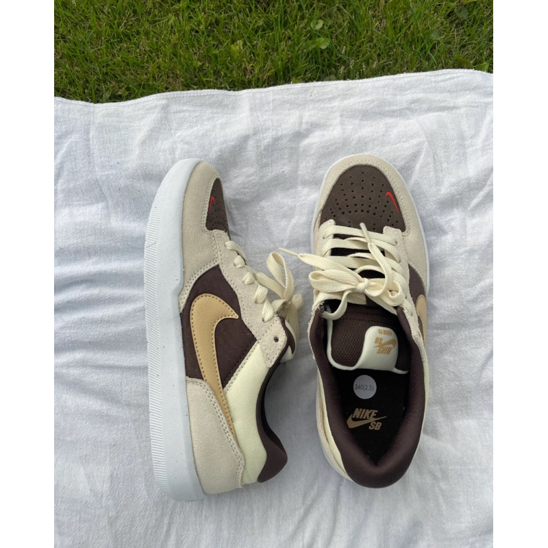 รับประกันของแท้ Nike Force 58 SB ” Sesame Baroque Brown “ ⚠️ร้านผ่อนspaylaterไม่ได้