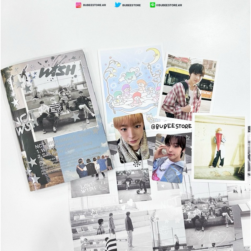 พร้อมส่ง 🌻💘 NCT WISH - Single Album [WISH] Wichu / Photobook