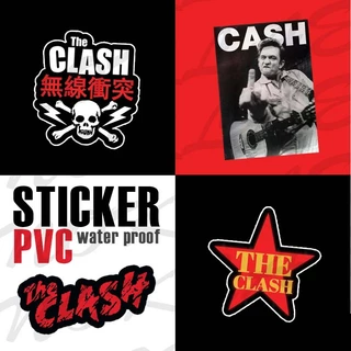 สติ๊กเกอร์วงดนตรี ต่างประเทศ Sticker THE CLASH/ACDC/KORN/SLIPNROT/GREENDAY/NOFX/SEX PISTOLS/MISFITS